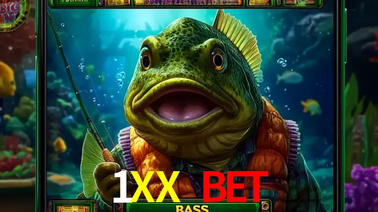Personagem de peixe pescador do popular jogo de slot com tema de pescaria, uma das emocionantes opções de caça-níqueis para jogar e ganhar no cassino 1XX BET.